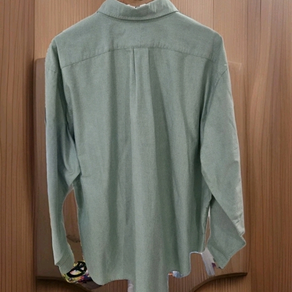Polo Ralph Lauren Mens Button Down Long Sleeve Shirt Sze 2XB Mint Green Big Tall - Picture 2 of 11